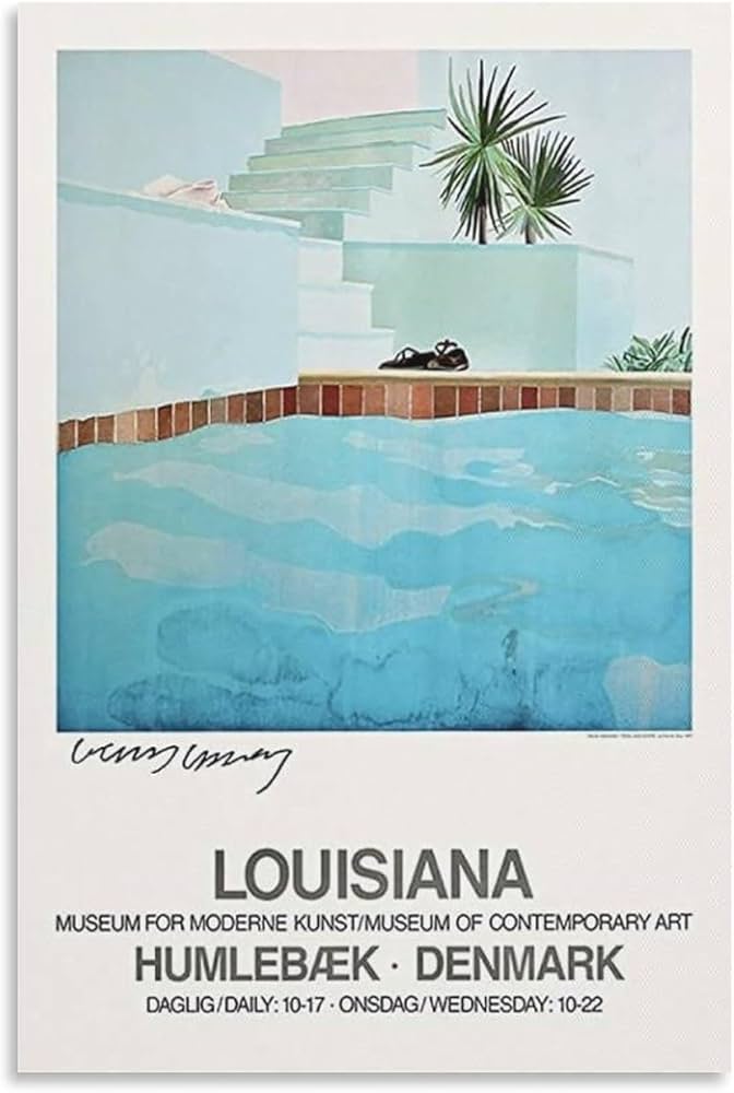 David Hockney｜デイヴィッド・ホックニー展覧会ポスター（A）