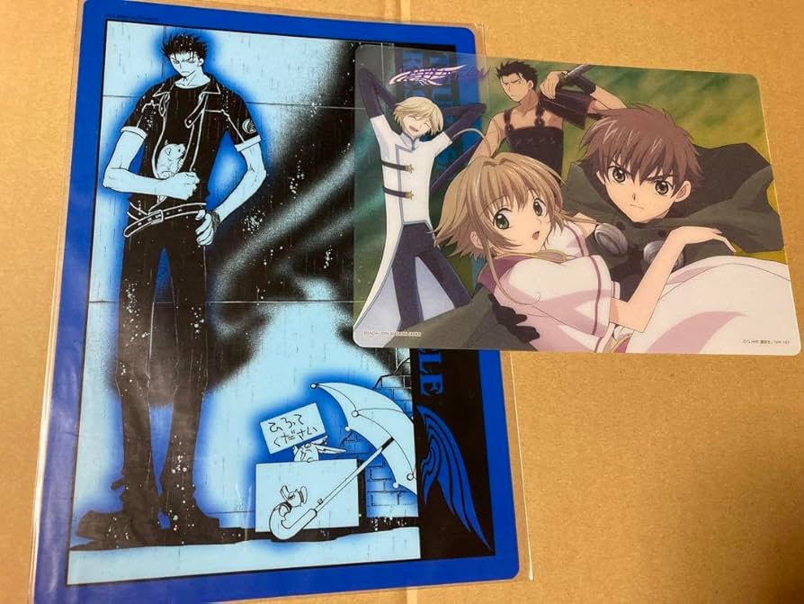 CLAMP ツバサ クリアファイル 下敷き セット 小狼 サクラ 黒鋼 ファイ