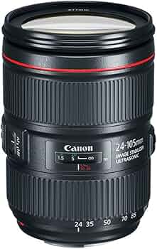 Amazon.com : Canon Zoom Lens EF24-105mm F4L is II USM - White Box