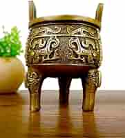 青銅器 豆 中国 骨董品 鼎（てい） アンティーク 61rdizVxEWL