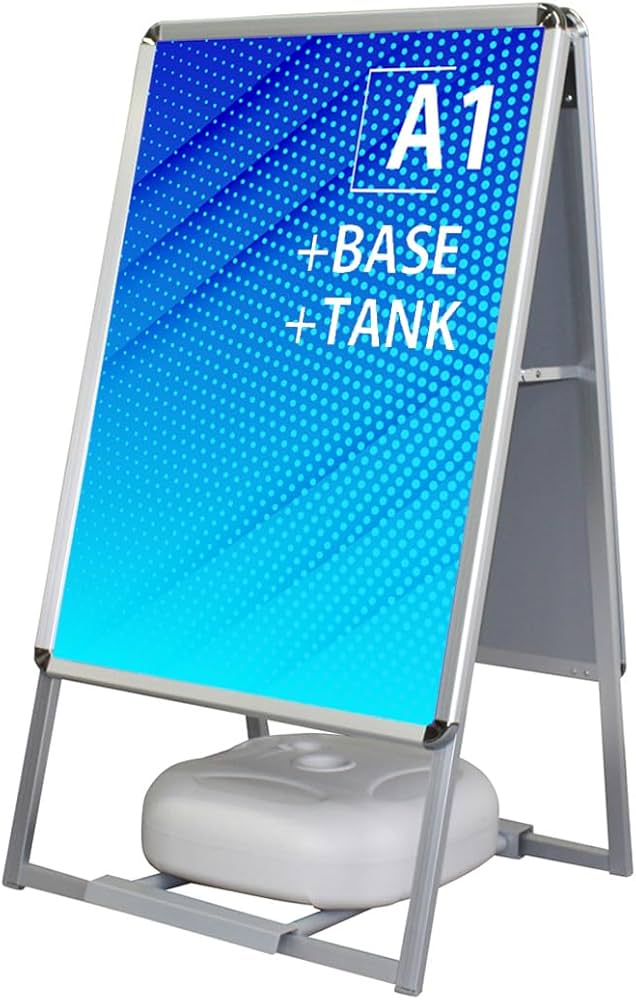 Amazon | Hotdogger A型看板 スタンド型 両面 [A1] ポスター【看板+