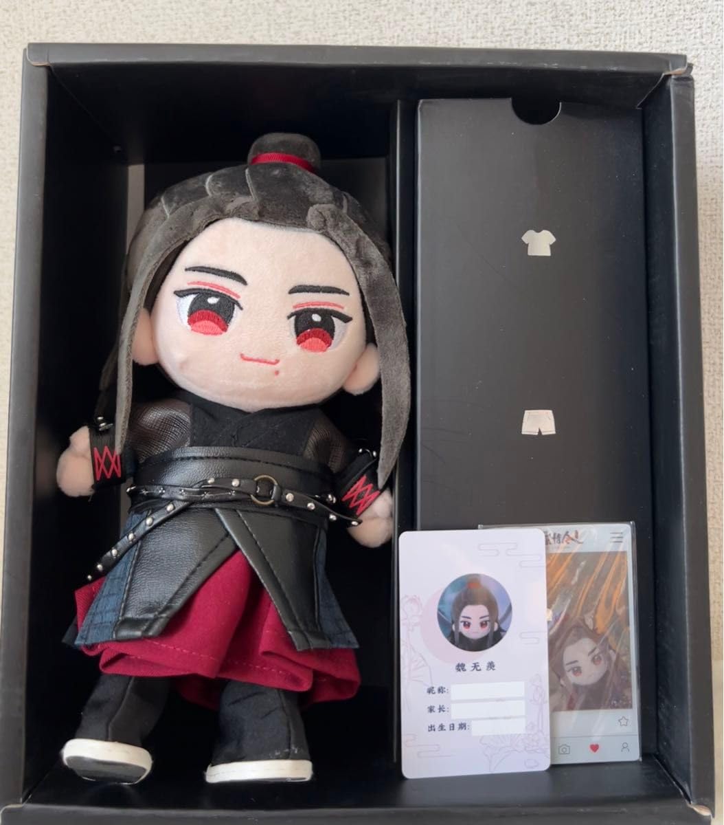 魔道祖师 陈情令陳情令 忘羡ぬいぐるみ 服付き蓝湛魏无羡