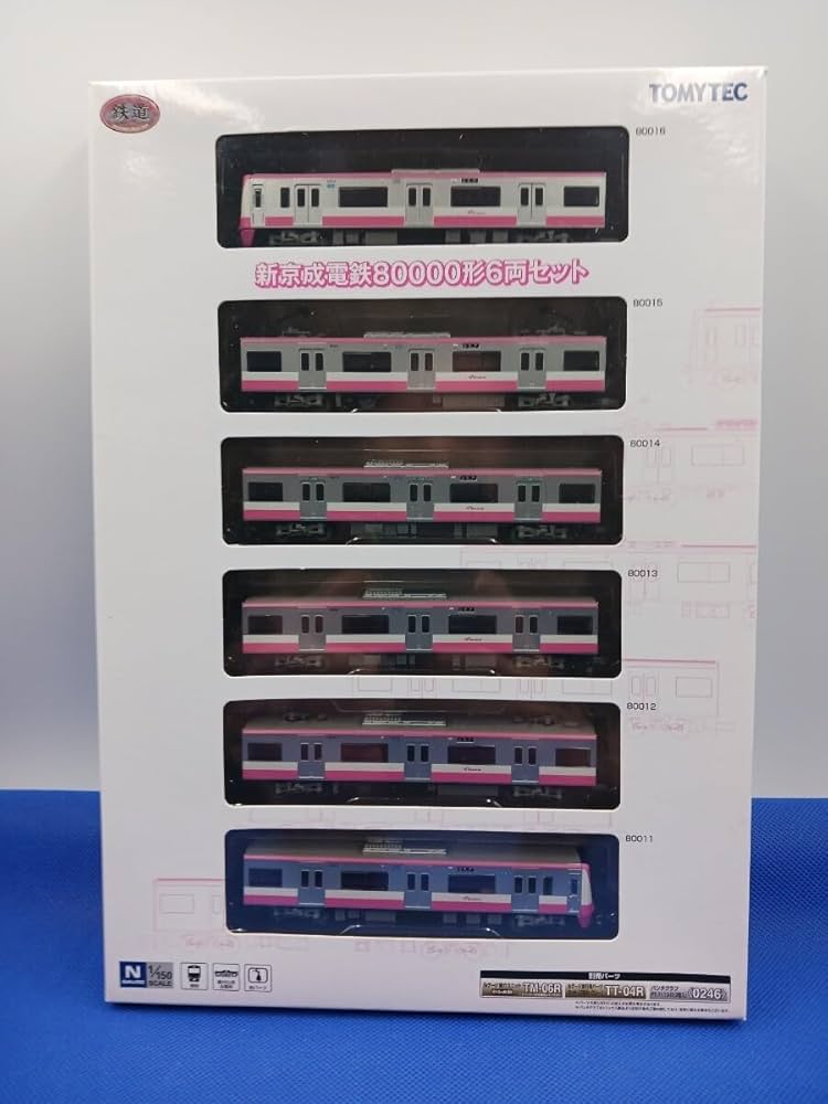 トミーテック 鉄コレ 新京成電鉄 80000形 6両セット ※ 箱にイタミ有