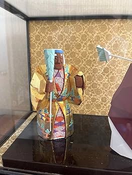 Amazon | 高砂人形 奈良一刀彫 尉と姥 (じょうとんば) | 人形・ドール