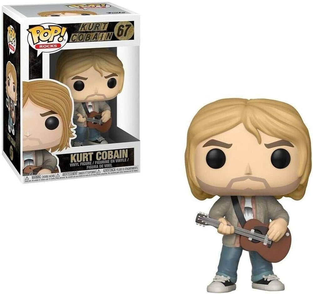 Amazon | (Single Pack, Kurt Cobain) - Funko Pop Rocks: Kurt Cobain