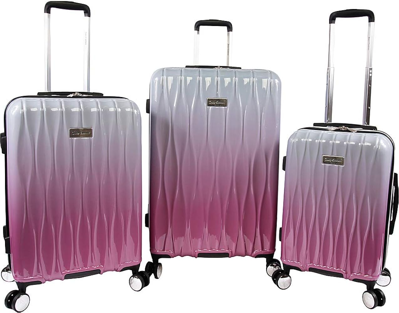 Amazon.com | Juicy Couture Lindsay 3-piece Hardside Spinner