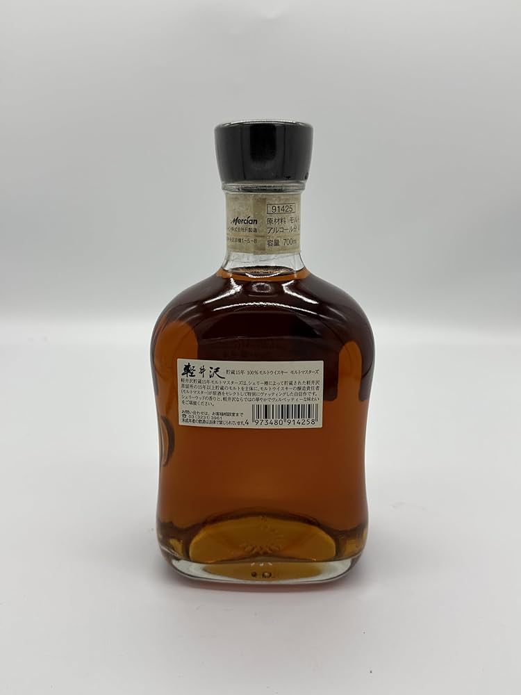 Amazon.co.jp: メルシャン 軽井沢 15年 シェリー樽 モルトマスターズ