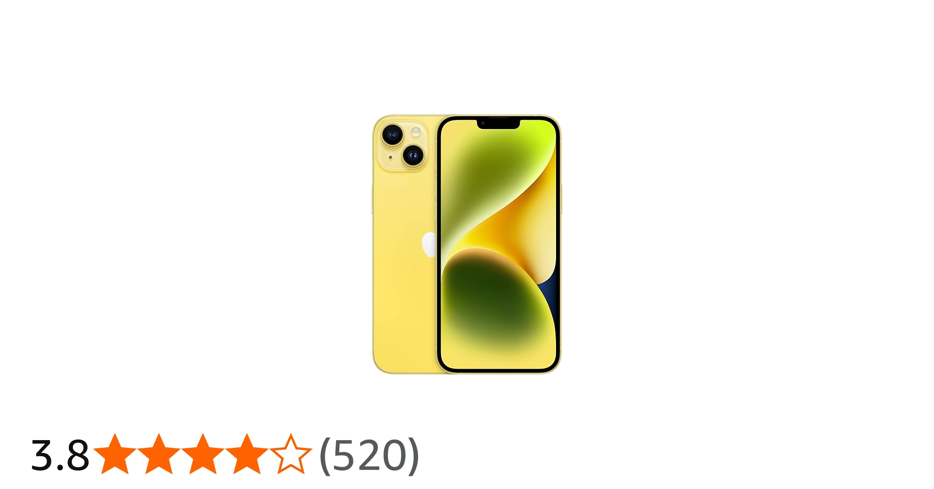 Amazon | 【整備済み品】 Apple iPhone 14 128GB イエロー SIMフリー