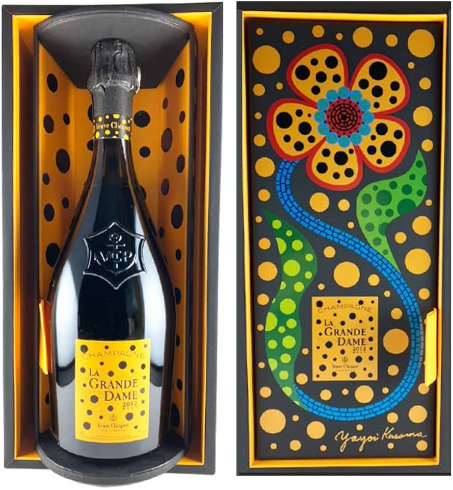 Amazon.co.jp: ヴーヴ クリコ ラ グランダム 2012 草間彌生 YAYOI