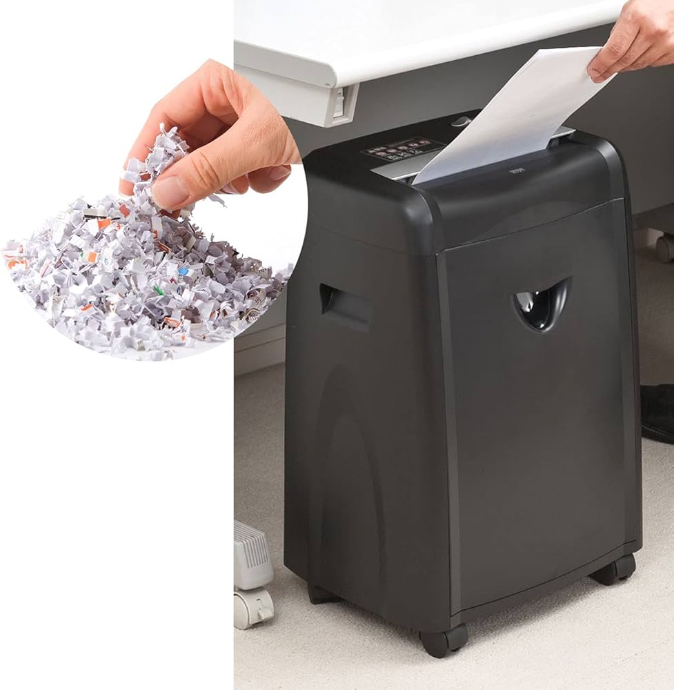 業務用アイリスオーヤマ シュレッダー SH12H A4・12枚細断・DVD