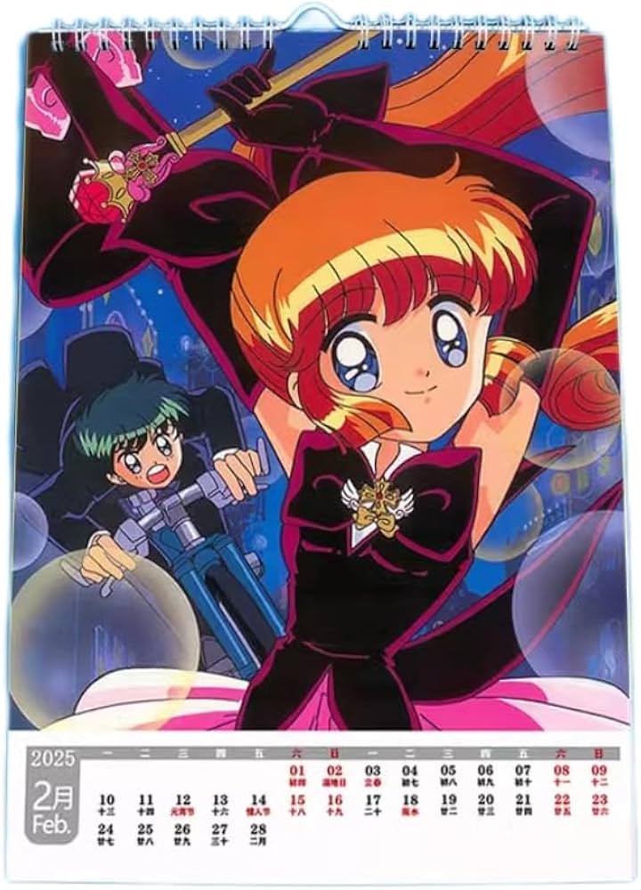 怪盗セイント・テール 1997年 アニメ カレンダー Yahoo!オークション