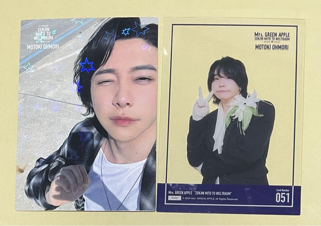 Mrs. GREEN APPLE 大森元貴 レア フォトカード フォトカ ミセス