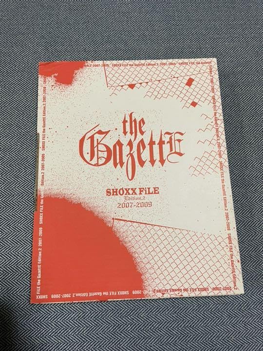 the GazettE SHOXX FiLE Edition2 【公式通販】