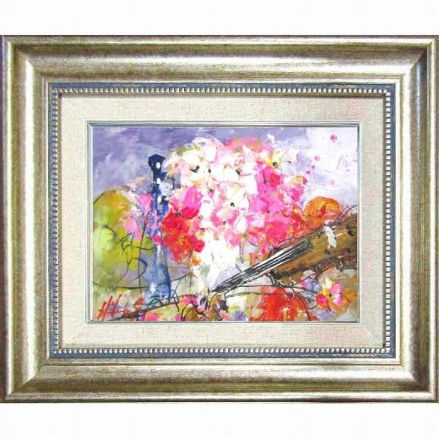 h*7様 「真作」池田秀郎「果実と花」静物画 油彩画 額装 サイン有り F8