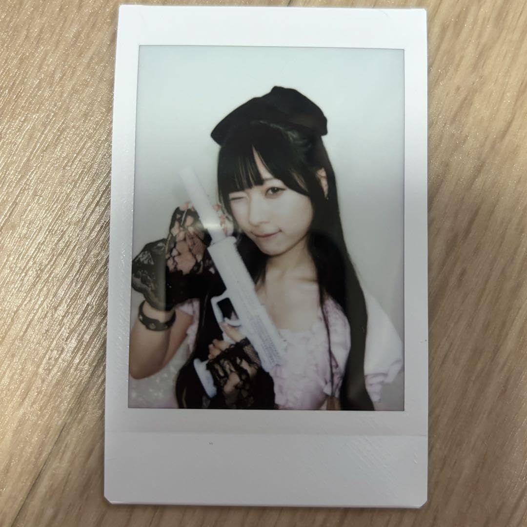 きゅるりんってしてみて 逃げ水あむ サンリオピューロランド チェキ