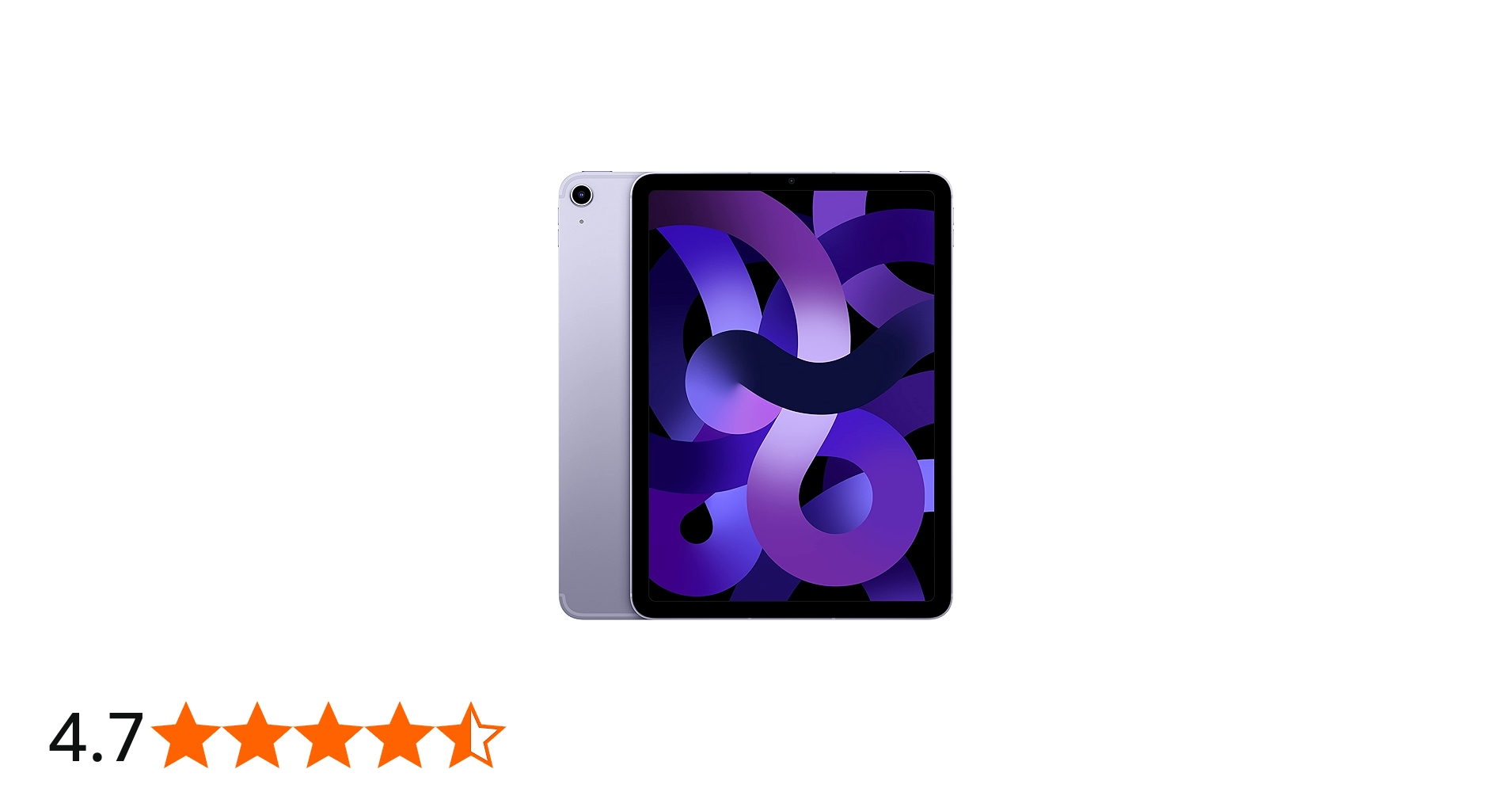 Amazon | 2022 Apple iPad Air (Wi-Fi, 256GB) - パープル (第5世代