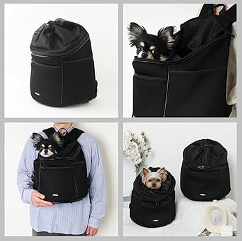 Amazon | monchéri モンシェリ [軽量メッシュ巾着リュック] 犬