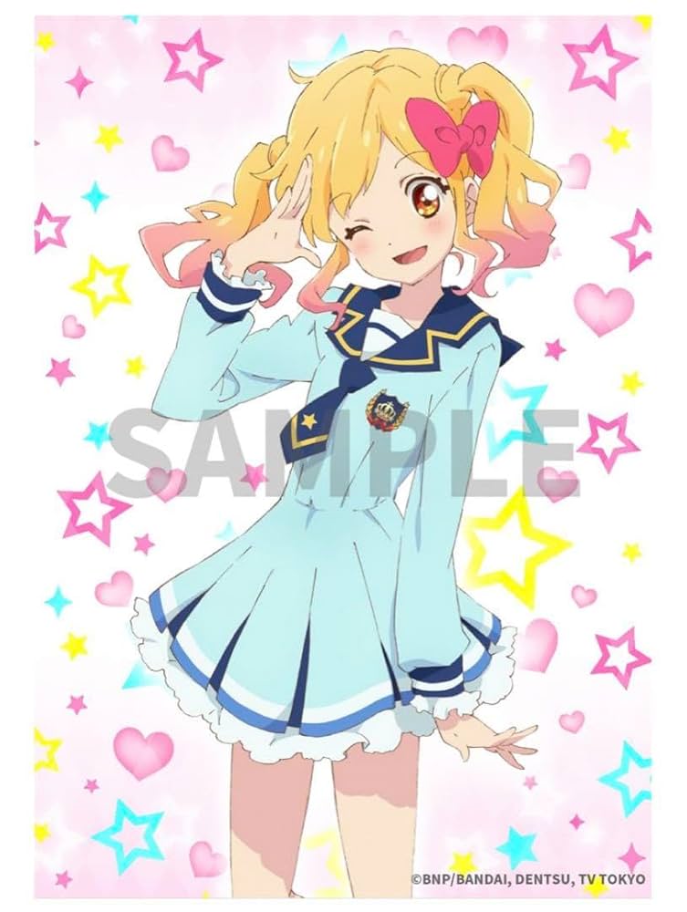 アイカツスターズ！ 虹野ゆめ 桜庭ローラ ブロマイド ゆめロラ アイ