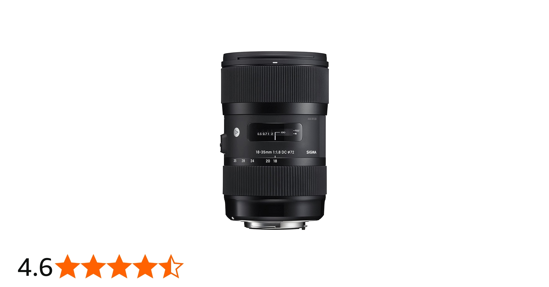 Amazon.co.jp: シグマ(Sigma) レンズ 18-35mm F1.8 DC HSM Canon