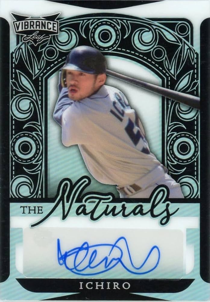 イチロー、R・ヘンダーソン 23 Leaf 5枚限定直筆サインジャージカード