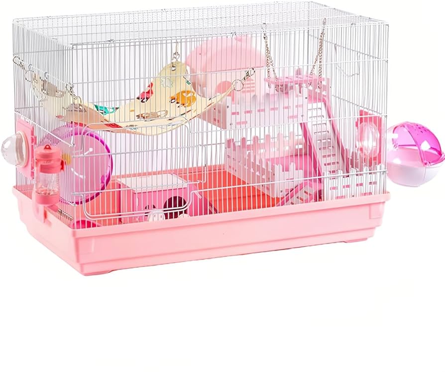 Amazon | 金網タイプ ハムスター ケージ 大きい大型ケージ 小動物