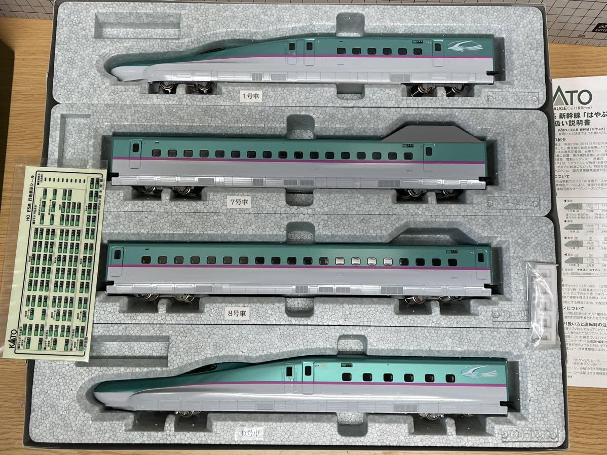 KATO E5系 新幹線 はやぶさ 10両 Amazon | KATO HOゲージ 「E5系新幹線