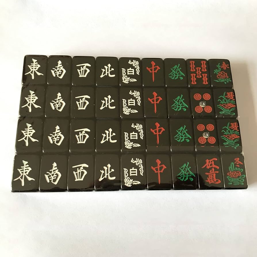 マルちゃん様 麻雀卓 座卓 28mm 麻雀牌セット 黒 2771 マルちゃん様