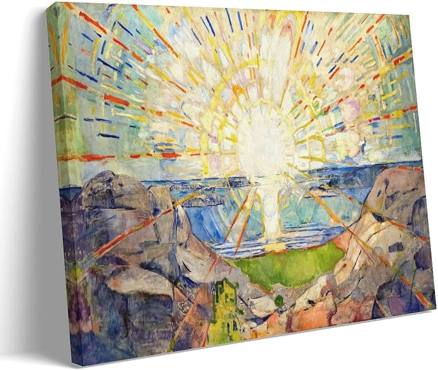 Amazon.co.jp: 「太陽」、1909年、Edvard Munch エドヴァルド・ムンク