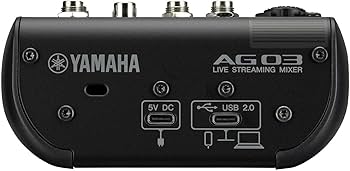 Amazon | ヤマハ AG03MK2 ブラック | DJミキサー | 楽器・音響機器