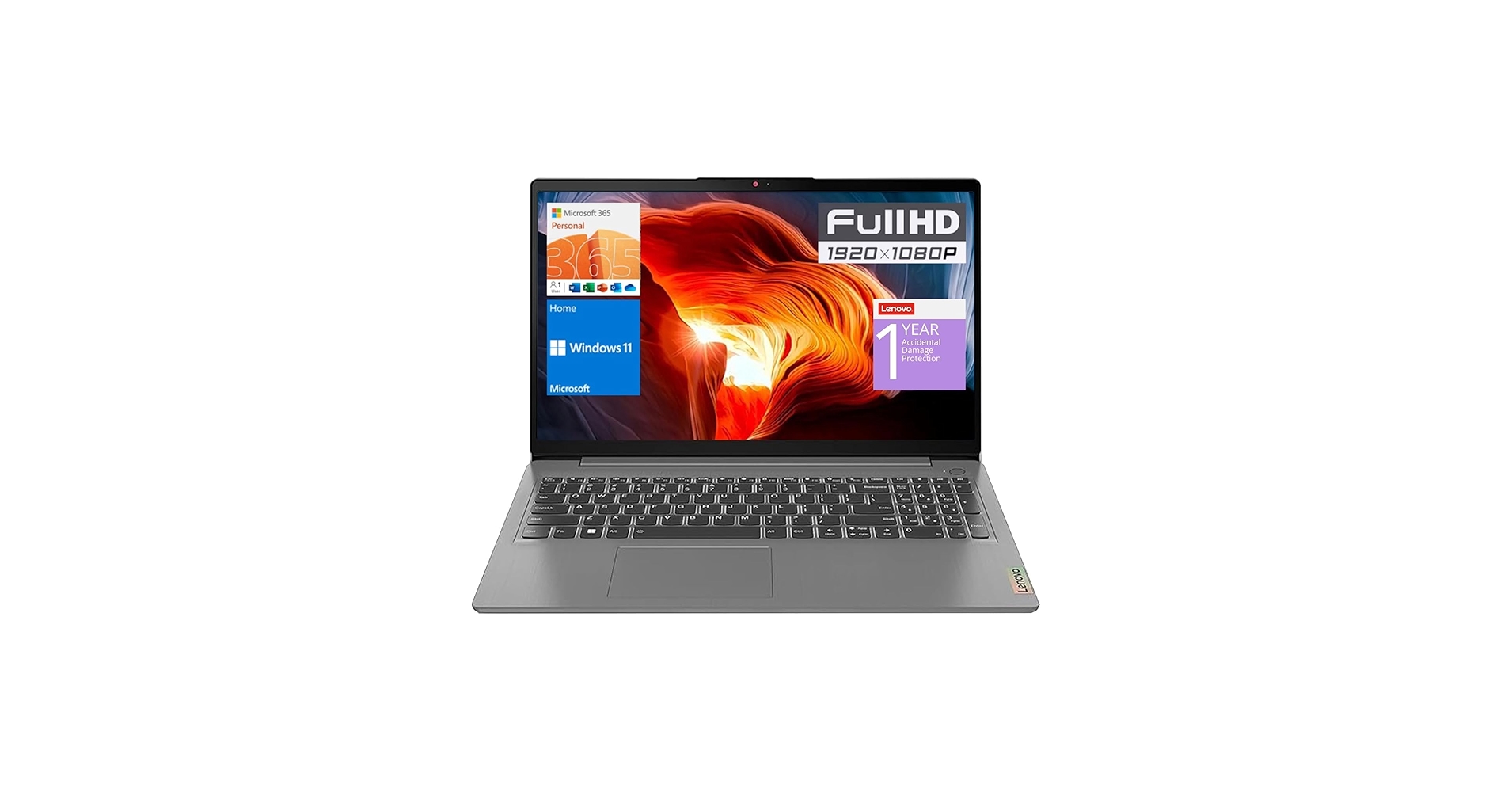 Amazon.com: Lenovo IdeaPad 1 Laptop, 15.6” FHD Display, Intel