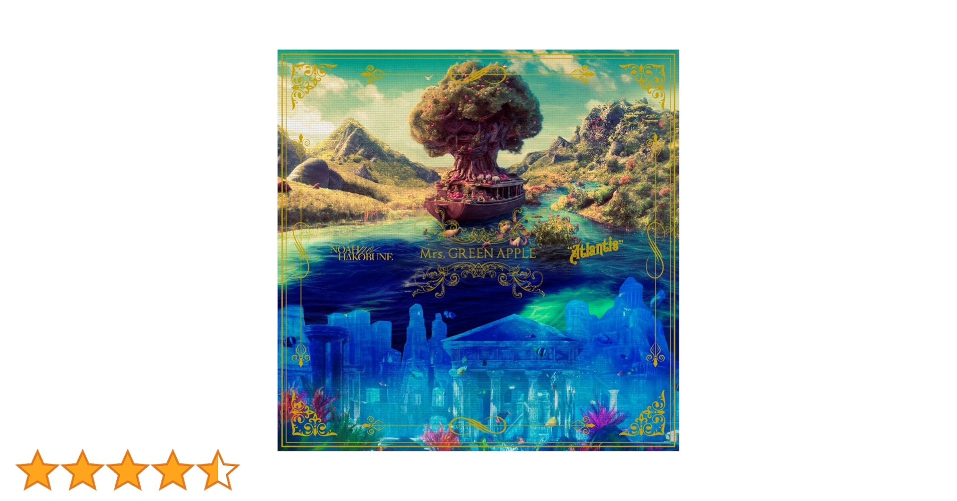 mrs. green apple noah atlantis DVD初回限定 Mrs.GREEN APPLE NOAH