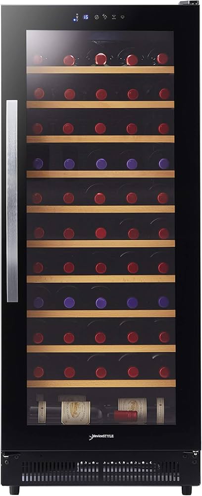 Amazon.co.jp: deviceSTYLE/デバイスタイル ワインセラー WF-C53W 53本