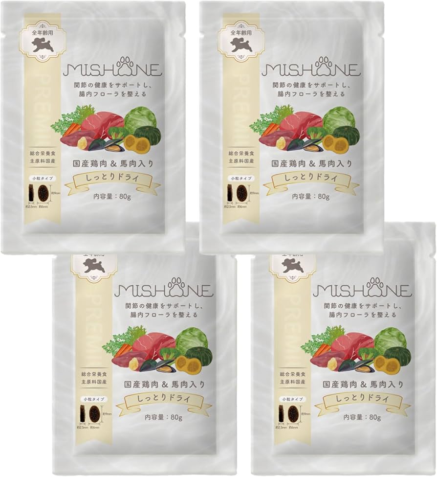 Amazon.co.jp: ミシュワン セミモイストドッグフード 全年齢用(国産