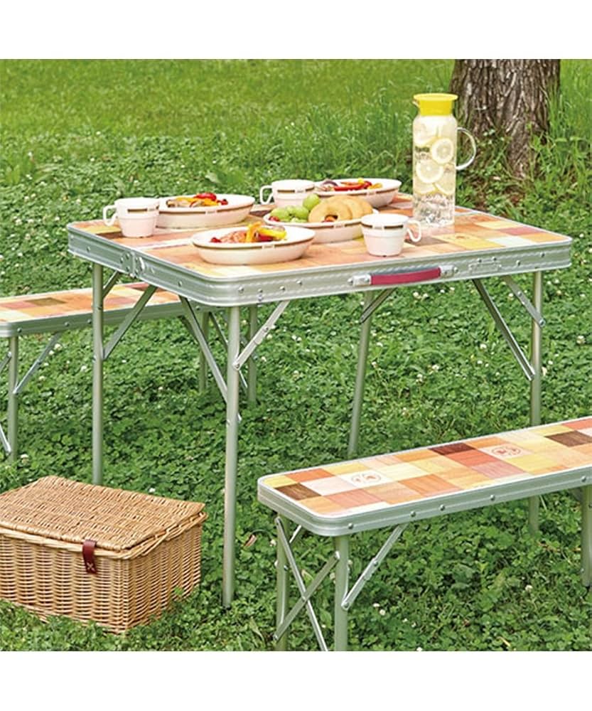 コールマン ナチュラルモザイクリビングテーブル 140プラス コールマン