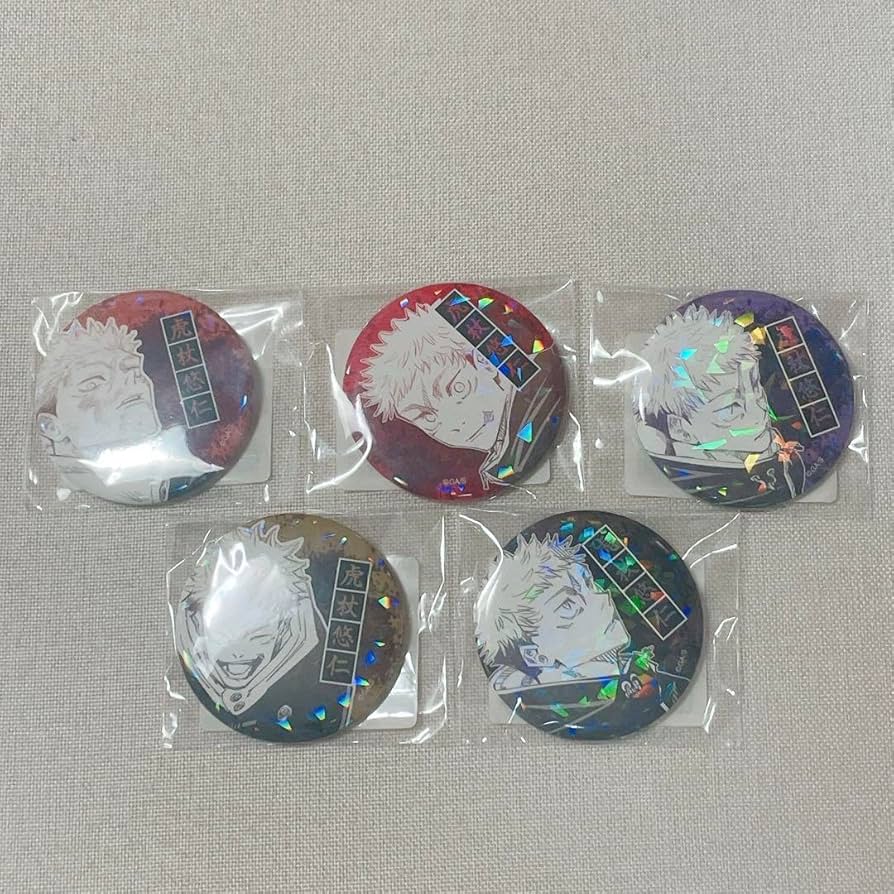 虎杖悠仁オールスター缶バッチ