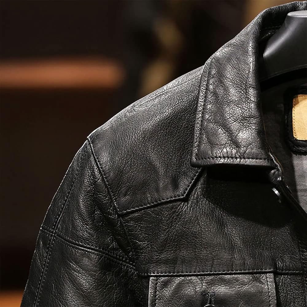 美品 ロアーズオリジナル ゴート 山羊革 サイズL レザージャケット