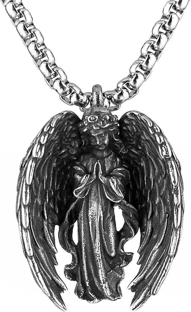 Amazon.com: HZMAN Guardian Angel Necklace for Women Stainless