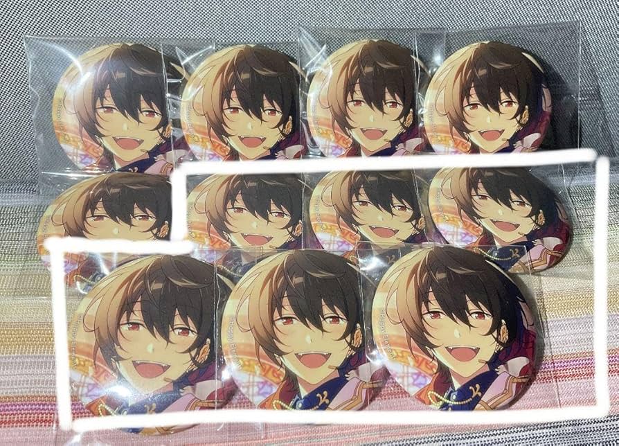 あんスタ 朔間凛月 缶バッジ ルクバ ルックバック あんスタ 朔間凛