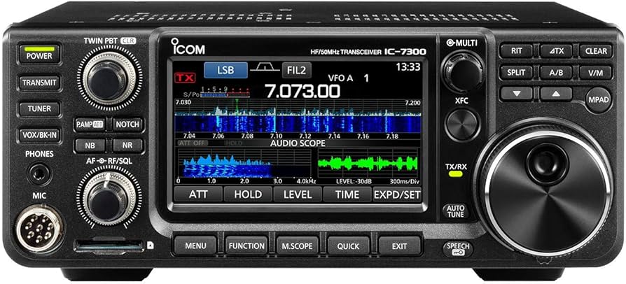 Amazon | ICOM IC-7300 (HF +50MHz SSB/CW/RTTY/AM/FM 100W