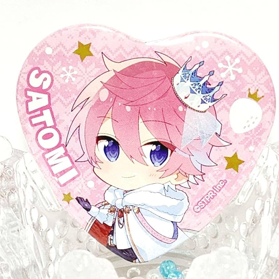 さとみくん 缶バッジ ハート缶バッジ まとめ売り すとぷり すとぷり