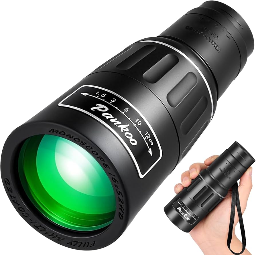 Amazon.com : Pankoo 16X52 Monocular Telescope, 2025 High Power