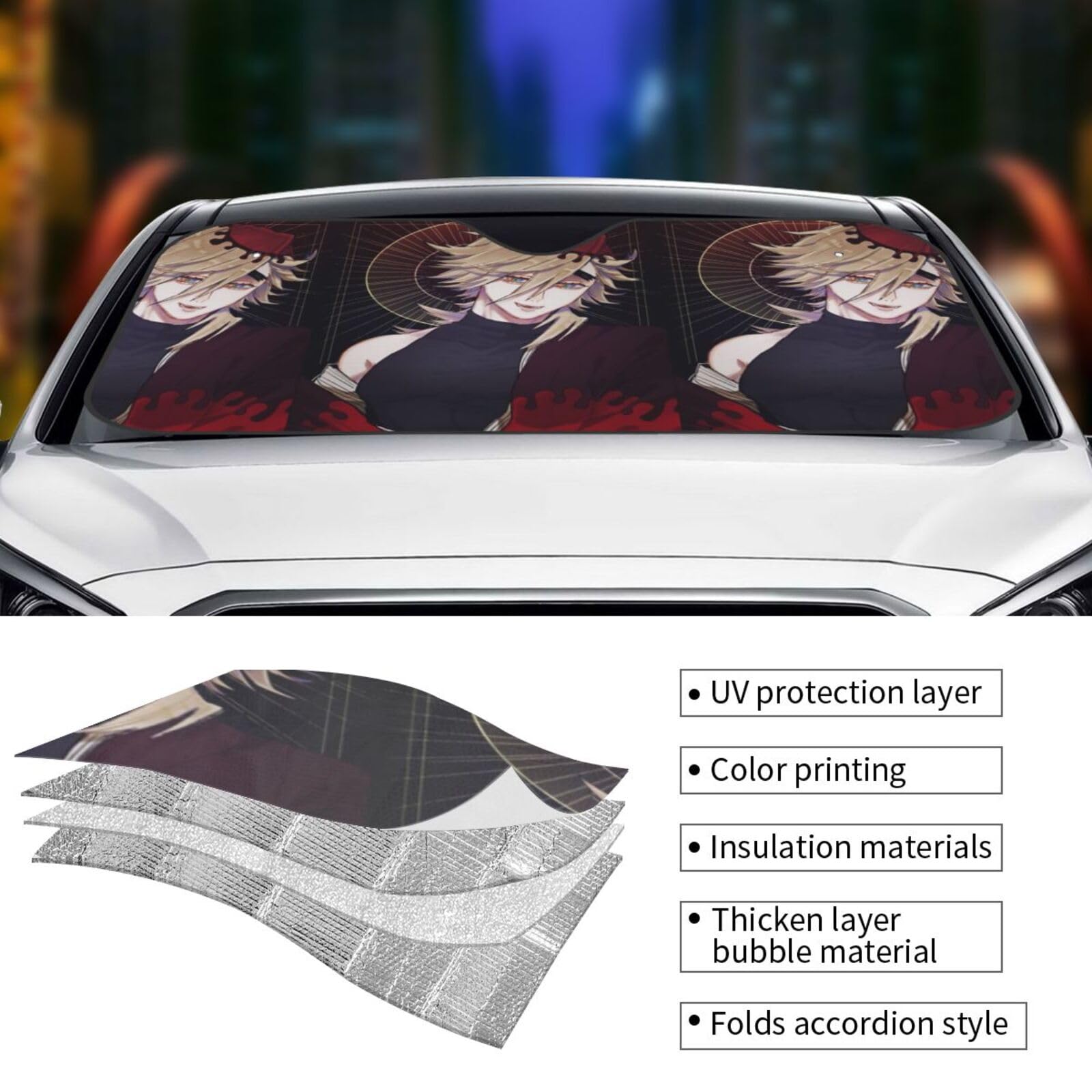 未開封】聖飢魔II 車用サンシェード ベース弾き まさ on X: