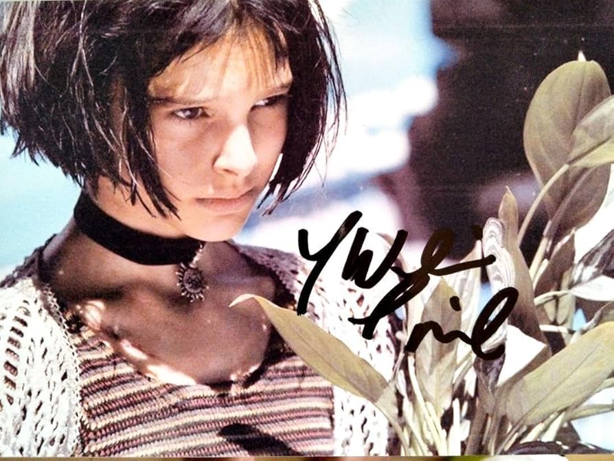 レオン LEON 直筆サイン ポートレート ナタリーポートマン ジャンレノ