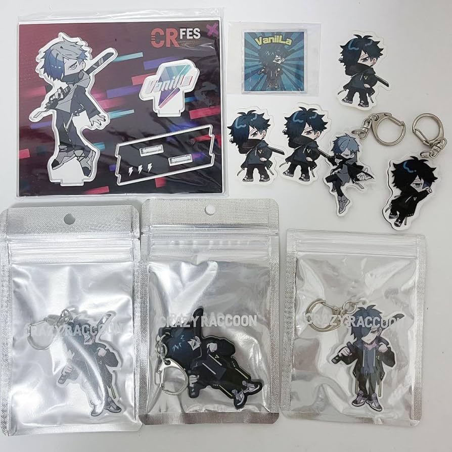 crazy raccoonのvanilla Crazy Raccoon CR Vanilla バニラ グッズ
