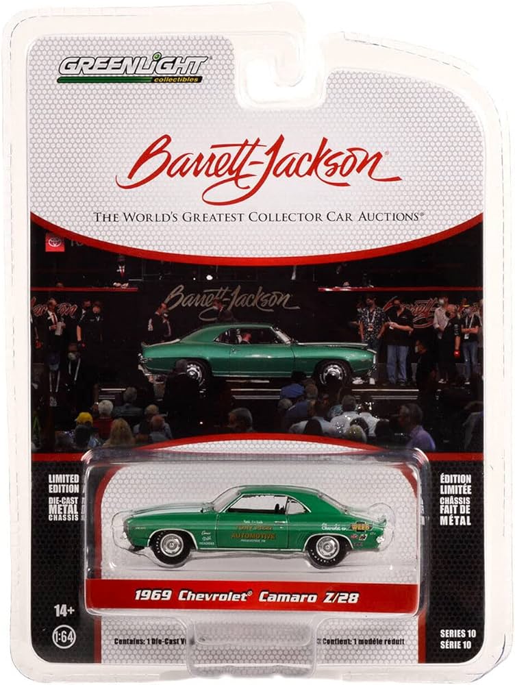 Amazon | グリーンライト 1/64 シボレー カマロ Z/28 グリーン バレー