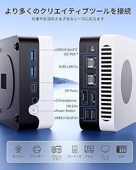 Amazon.co.jp: 2025 CHUWI LarkBox XミニPC第12世代インテルN100
