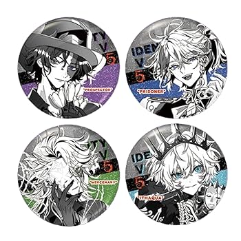 第五人格 探鉱者 缶バッジ セット 第五人格 探鉱者 ロナード ノートン 缶