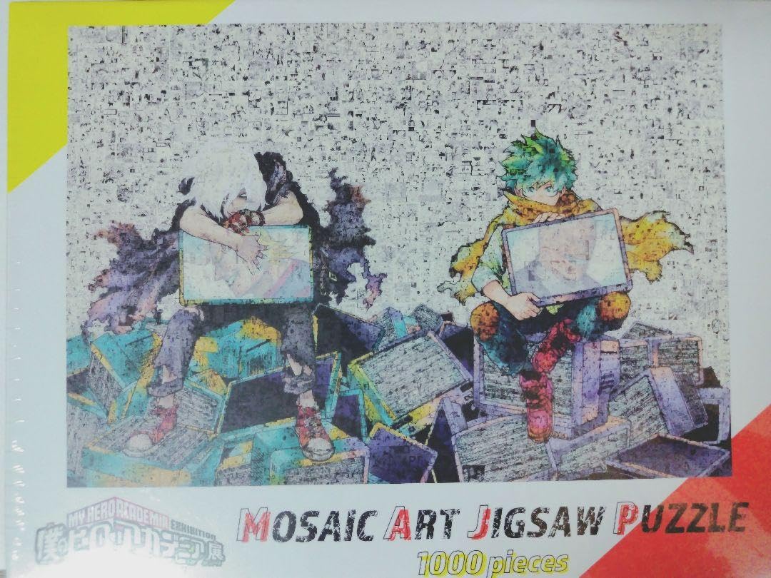 僕のヒーローアカデミア 原画展 モザイクアート ジグソーパズル 完成品