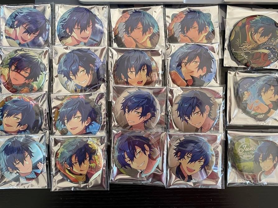 漣ジュン 缶バッジセット