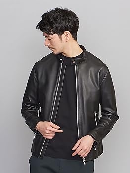 beauty&youth ユナイテッドアローズ ラムレザー シングル 革ジャン